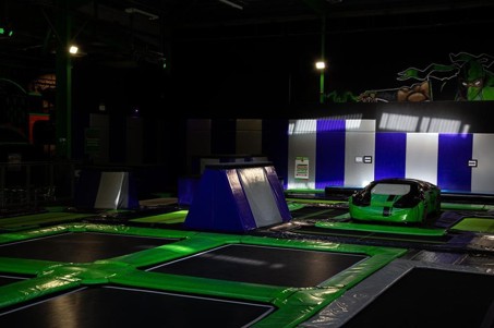 Trampolines at Flip Out Portsmouth